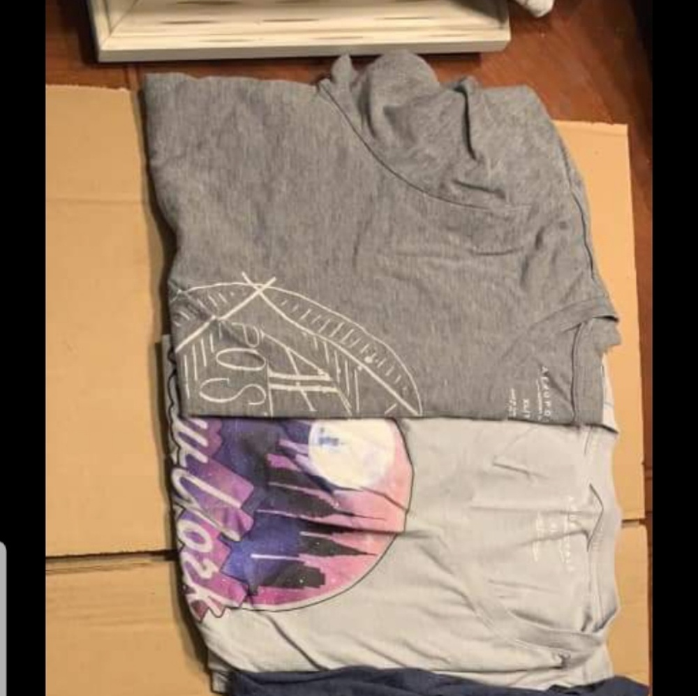 4 new shirts